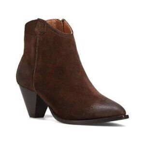 Frye June Suede Western Bootie -‎ Size 11